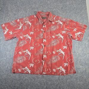 Magellan Sportswear Men’s Tropical Swordfish Shirt Outdoors XXL Washed Red